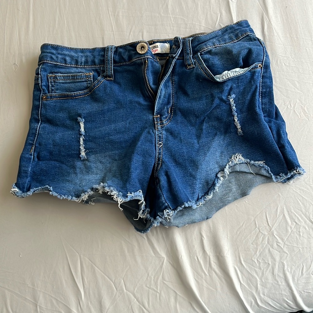 2 shorts, 1 dress, and one going out top.